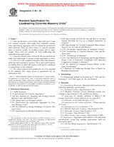 UNGÜLTIG ASTM C90-03 10.6.2003 Ansicht
