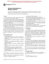 UNGÜLTIG ASTM C91-01 10.8.2001 Ansicht