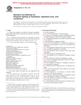 UNGÜLTIG ASTM C110-05 1.5.2005 Ansicht