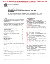 UNGÜLTIG ASTM C110-05a 15.11.2005 Ansicht