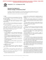 UNGÜLTIG ASTM C113-93(1998) 10.3.1998 Ansicht