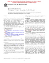 UNGÜLTIG ASTM C115-96a(2003) 10.7.2003 Ansicht