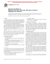 UNGÜLTIG ASTM C117-03 10.7.2003 Ansicht
