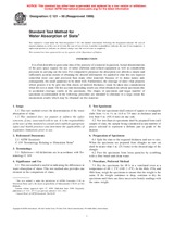 UNGÜLTIG ASTM C121-90(1999) 10.4.1999 Ansicht