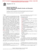 UNGÜLTIG ASTM C127-04 1.8.2004 Ansicht