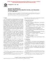 UNGÜLTIG ASTM C128-04a 1.11.2004 Ansicht