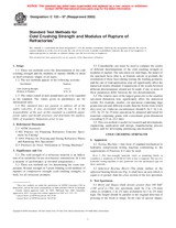 UNGÜLTIG ASTM C133-97(2003) 10.4.2003 Ansicht