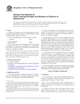 UNGÜLTIG ASTM C133-97(2015) 1.3.2015 Ansicht