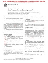 UNGÜLTIG ASTM C136-04 1.8.2004 Ansicht