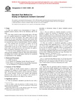 UNGÜLTIG ASTM C143/C143M-00 10.8.2000 Ansicht