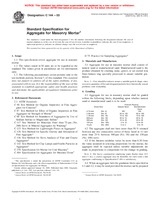 UNGÜLTIG ASTM C144-03 10.1.2003 Ansicht