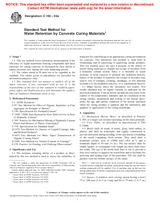 UNGÜLTIG ASTM C156-02a 10.9.2002 Ansicht