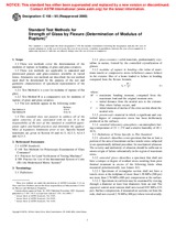 UNGÜLTIG ASTM C158-95(2000) 1.1.2000 Ansicht