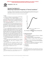 UNGÜLTIG ASTM C165-05 1.5.2005 Ansicht