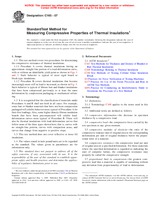 UNGÜLTIG ASTM C165-07 1.5.2007 Ansicht