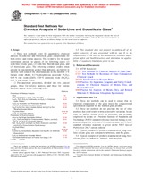 UNGÜLTIG ASTM C169-92(2005) 1.9.2005 Ansicht