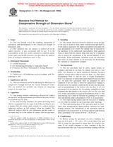 UNGÜLTIG ASTM C170-90(1999) 10.12.1999 Ansicht