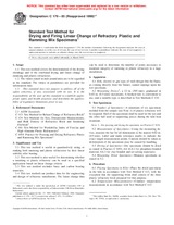 UNGÜLTIG ASTM C179-85(1999)e1 1.1.1999 Ansicht