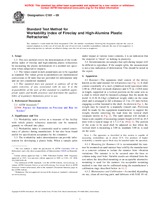 UNGÜLTIG ASTM C181-09 1.9.2009 Ansicht