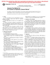 UNGÜLTIG ASTM C185-99 10.1.2001 Ansicht