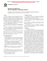 UNGÜLTIG ASTM C186-98 10.1.1998 Ansicht
