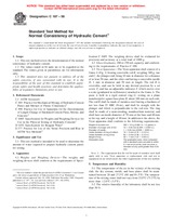 UNGÜLTIG ASTM C187-98 10.7.1998 Ansicht
