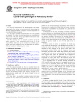 UNGÜLTIG ASTM C198-02(2008) 1.8.2008 Ansicht