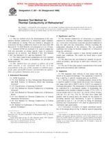 UNGÜLTIG ASTM C201-93(1998) 10.9.1998 Ansicht
