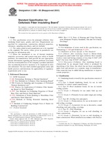 UNGÜLTIG ASTM C208-95(2001) 1.1.2001 Ansicht
