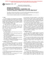 UNGÜLTIG ASTM C215-97e1 31.3.1999 Ansicht