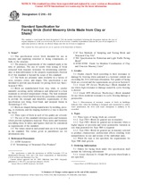 UNGÜLTIG ASTM C216-03 10.1.2003 Ansicht