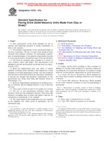 UNGÜLTIG ASTM C216-07a 1.8.2007 Ansicht