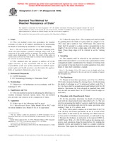 UNGÜLTIG ASTM C217-94(1999) 10.4.1999 Ansicht