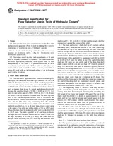 UNGÜLTIG ASTM C230/C230M-98e2 23.8.1999 Ansicht