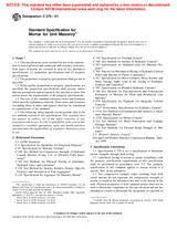 UNGÜLTIG ASTM C270-01 10.11.2001 Ansicht