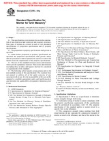 UNGÜLTIG ASTM C270-01a 10.11.2001 Ansicht