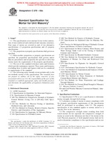 UNGÜLTIG ASTM C270-03a 10.1.2003 Ansicht