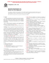 UNGÜLTIG ASTM C270-07a 15.12.2007 Ansicht