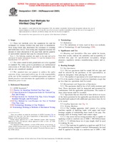 UNGÜLTIG ASTM C301-04(2009) 1.10.2009 Ansicht