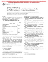 UNGÜLTIG ASTM C311-00 10.7.2000 Ansicht