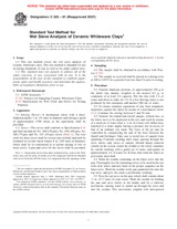 UNGÜLTIG ASTM C325-81(2007) 1.6.2007 Ansicht