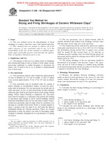 UNGÜLTIG ASTM C326-82(1997)e1 1.1.1997 Ansicht