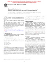 UNGÜLTIG ASTM C329-88(2006) 15.2.2006 Ansicht