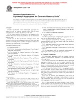 UNGÜLTIG ASTM C331-04 1.1.2004 Ansicht