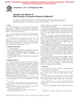 UNGÜLTIG ASTM C357-94(1998) 10.9.1998 Ansicht