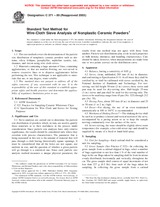 UNGÜLTIG ASTM C371-89(2003) 1.10.2003 Ansicht