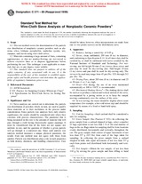 UNGÜLTIG ASTM C371-89(1999) 10.10.1999 Ansicht