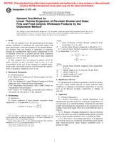 UNGÜLTIG ASTM C372-94 15.7.1994 Ansicht