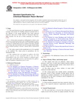 UNGÜLTIG ASTM C395-01(2006) 15.9.2006 Ansicht
