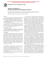 UNGÜLTIG ASTM C408-88(1999) 10.10.1999 Ansicht